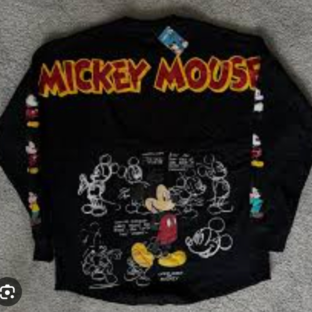 Mickey Mouse Black Shirt